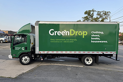 Exterior of GreenDrop donation center